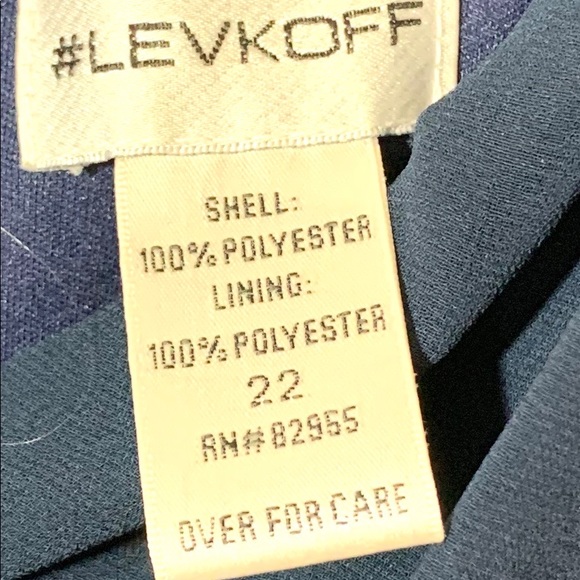 Navy blue formal dress - Picture 4 of 5